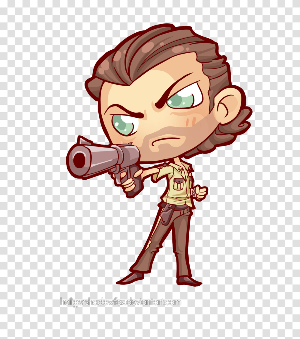 Commission The Walking Chibi Dead, Person, Weapon, Costume, Outdoors Transparent Png