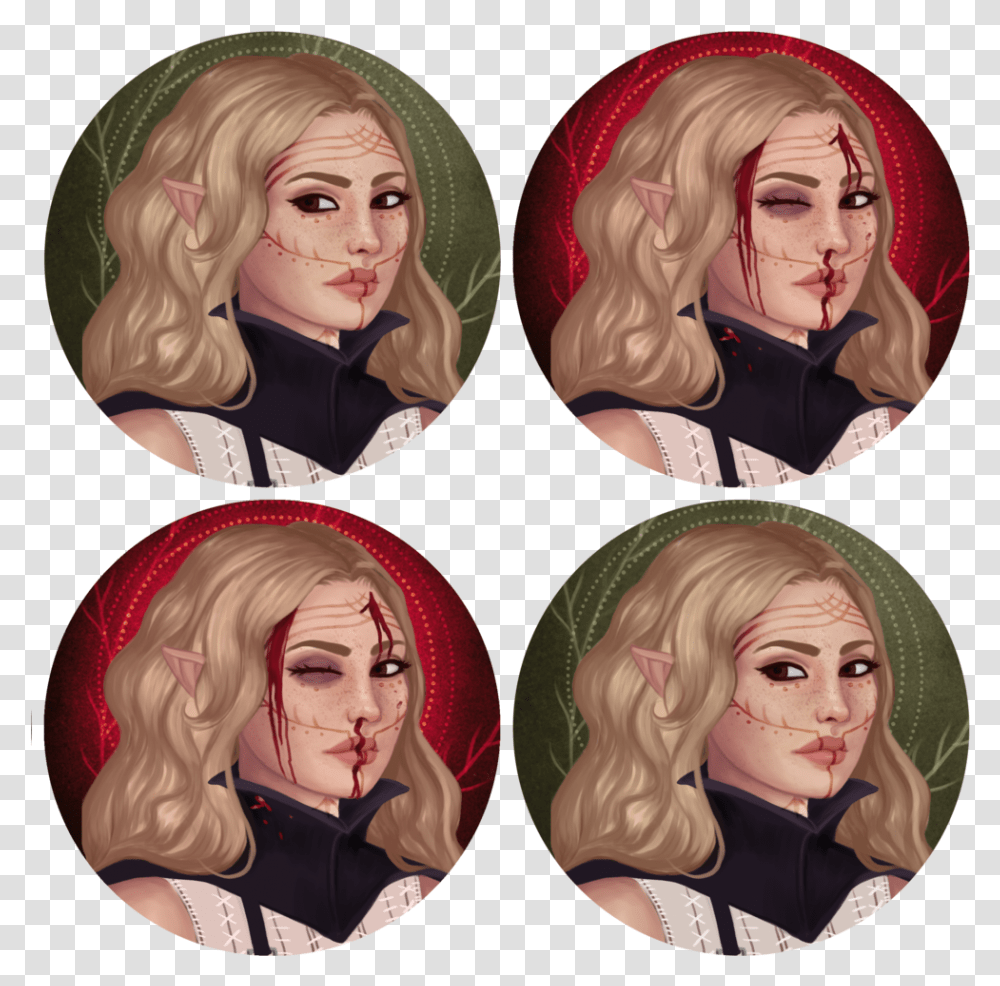 Commissions - Amanda Westergren Dragon Age Inquisition Logo, Wig, Hair, Person, Female Transparent Png