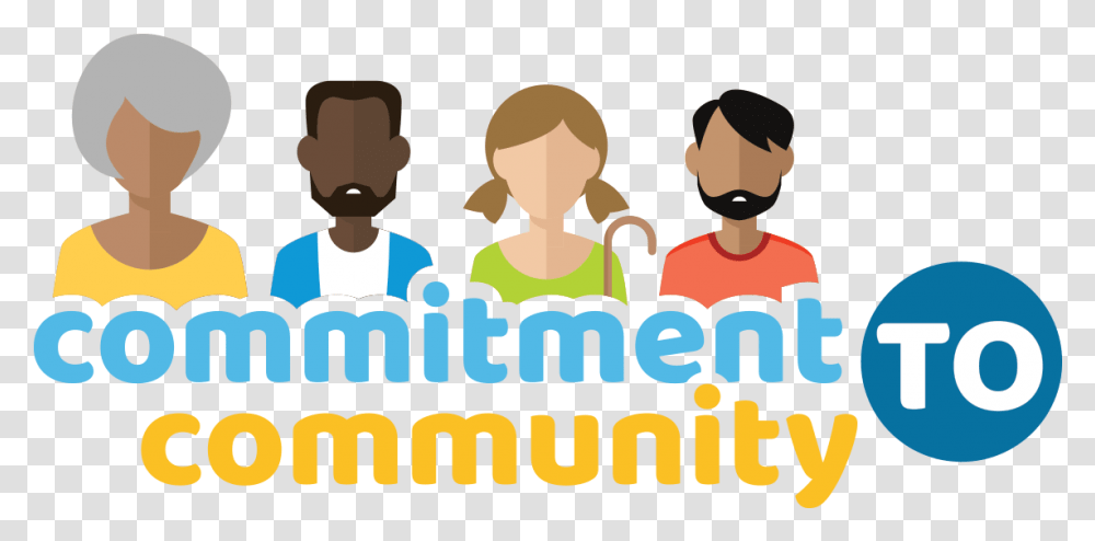 Commitment To Community Community Engagement, Word, Crowd, Label, Text Transparent Png