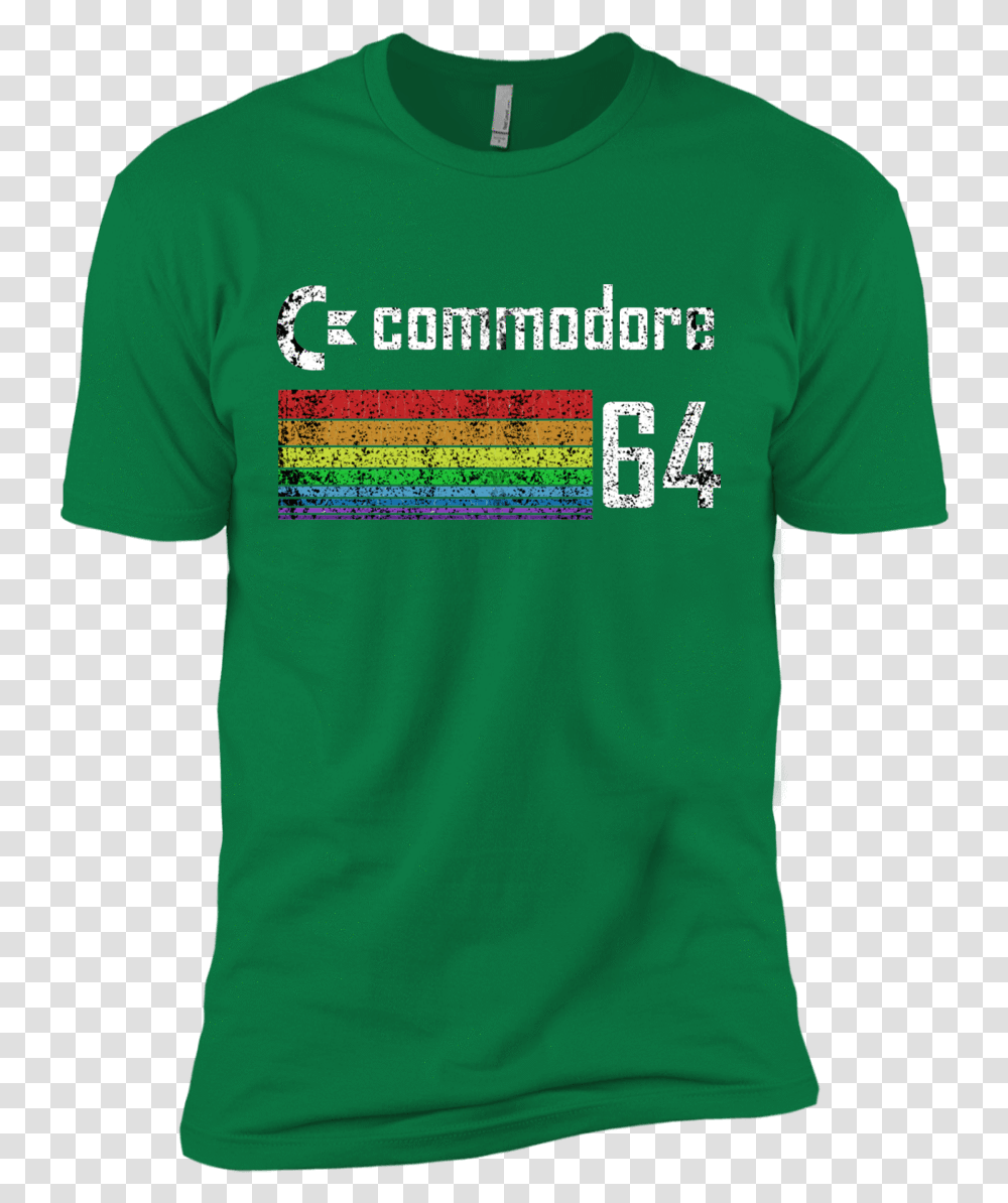 Commodore 64 Distressed Logo Next Level Premium Short Poloche De Las Estrellas Orientales, Apparel, T-Shirt, Sleeve Transparent Png