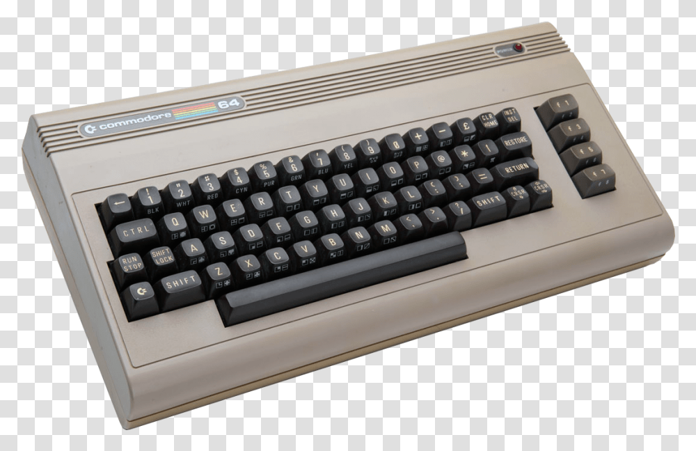 Commodore Commodore 64 Home Computer, Computer Keyboard, Computer Hardware, Electronics, Laptop Transparent Png