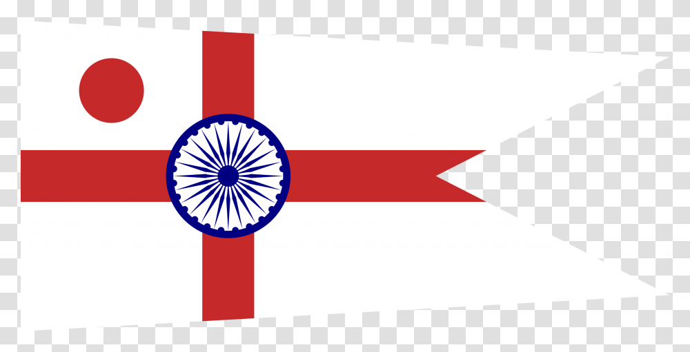 Commodore Of The Indian Navy Rank Flag Rear Admiral Flag Indian Navy, American Flag Transparent Png