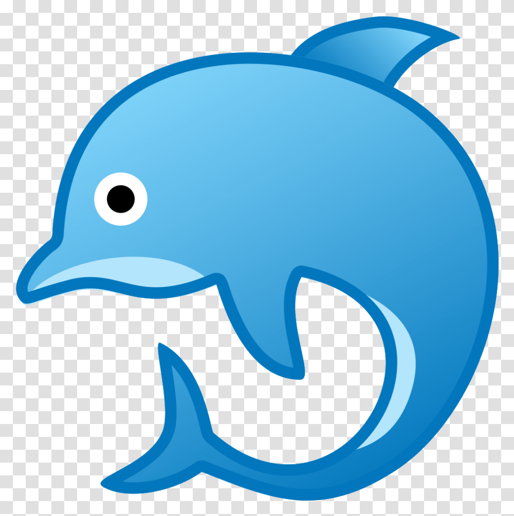 Common Bottlenose Dolphin Delfin Emoji, Sea Life, Animal, Mammal, Beluga Whale Transparent Png