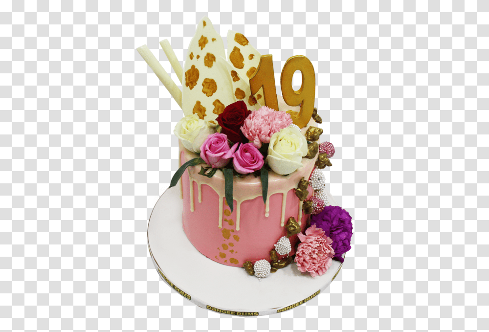Common Peony, Cake, Dessert, Food, Birthday Cake Transparent Png