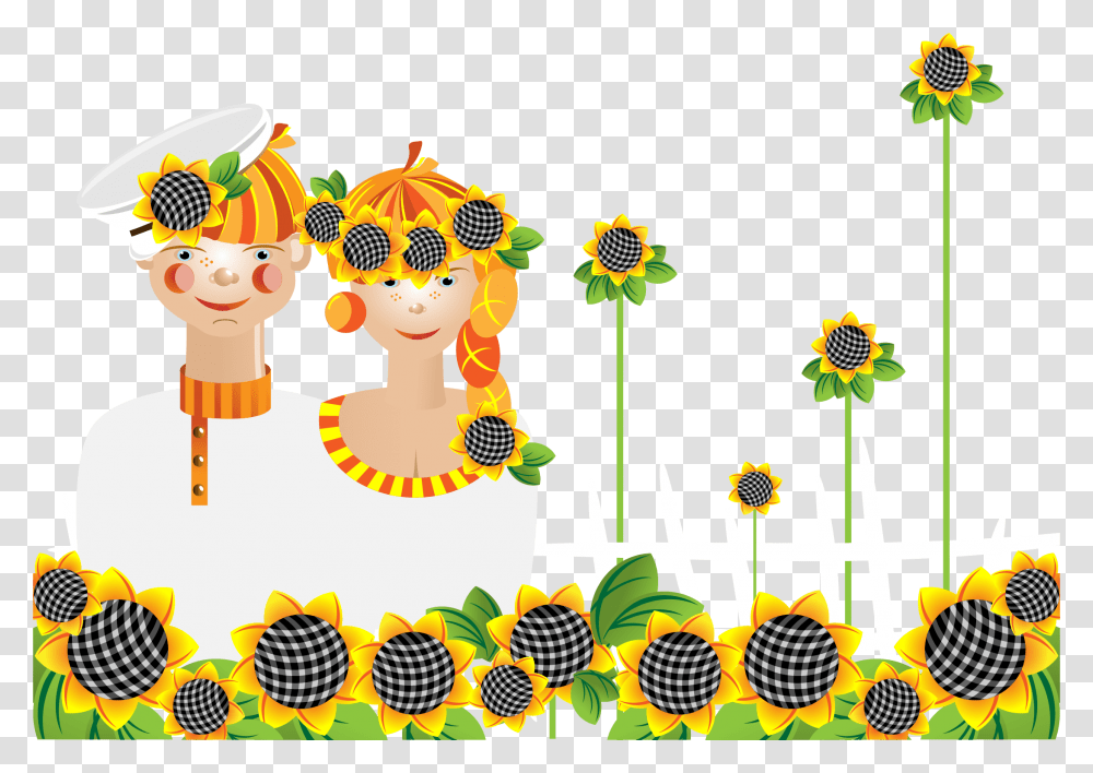 Common Sunflower Silhouette Illustration Illustration, Floral Design, Pattern Transparent Png