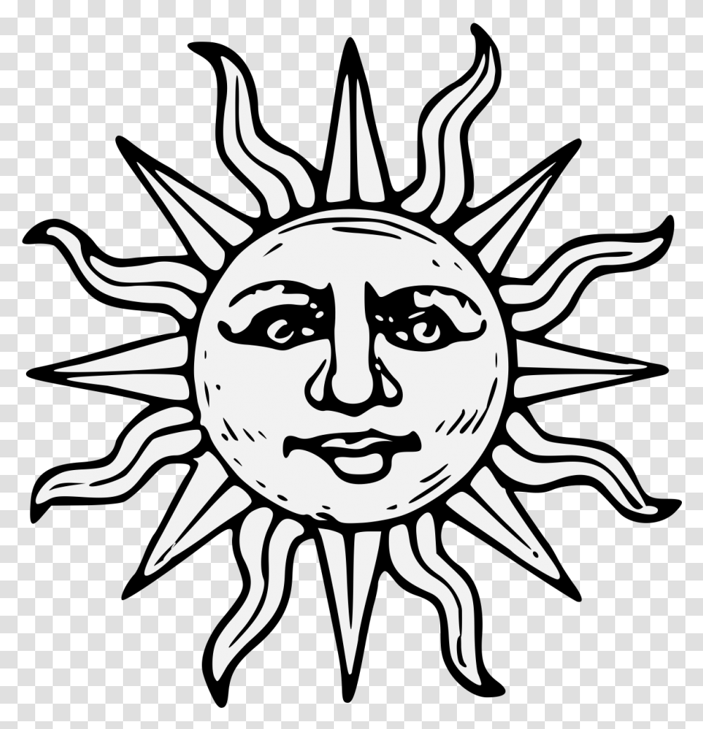 Commonplace Book Sun Drawing Sun, Emblem, Logo, Trademark Transparent Png