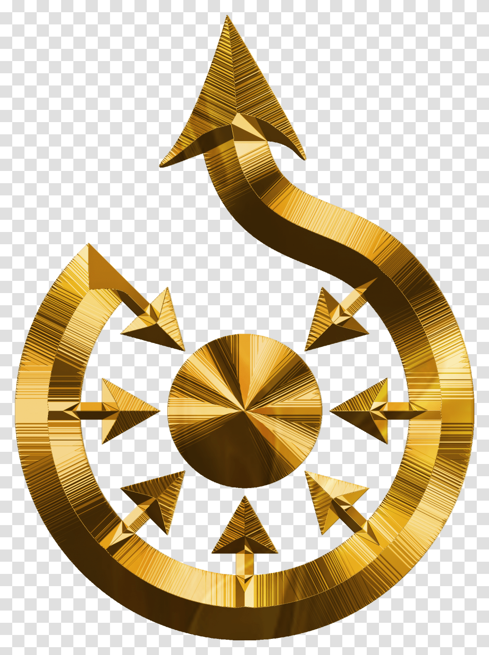 Commons Logo Emas, Gold, Chandelier, Lamp, Emblem Transparent Png