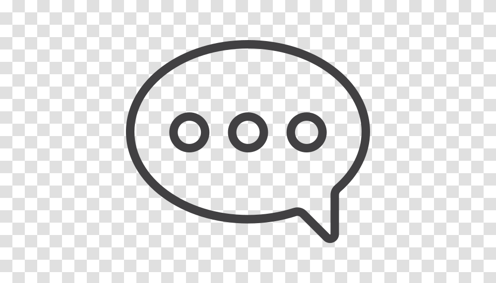 Communication Bubble Chat Icon Free Of Communication Icons, Stencil, Sport, Sports Transparent Png