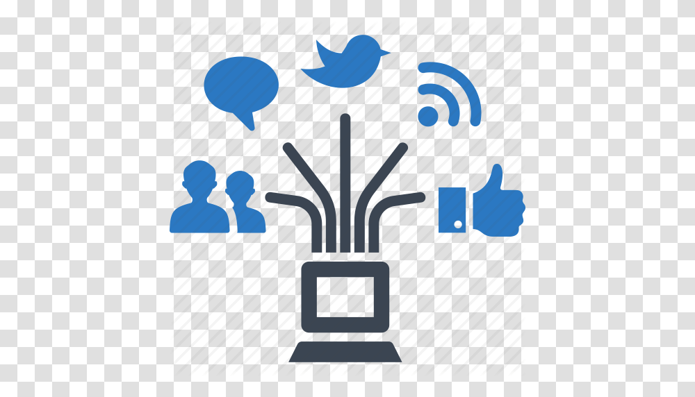 Communication Connection Networking Social Media Icon, Number, Poster Transparent Png