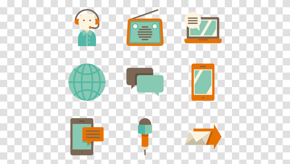Communication Icon Vector, Alphabet, Word, Number Transparent Png