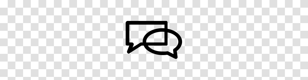 Communication Icons Noun Project, Gray, World Of Warcraft Transparent Png