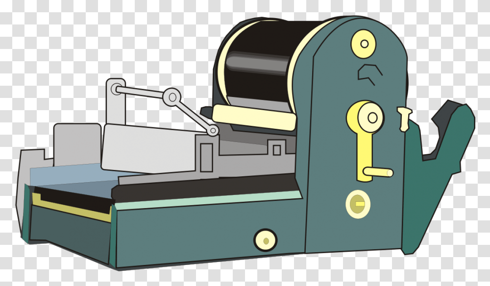 Communication In The Past And Present, Machine, Lathe Transparent Png