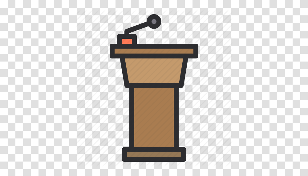 Communication Meeting Podium Sharing Icon, Mailbox, Letterbox, Architecture, Building Transparent Png