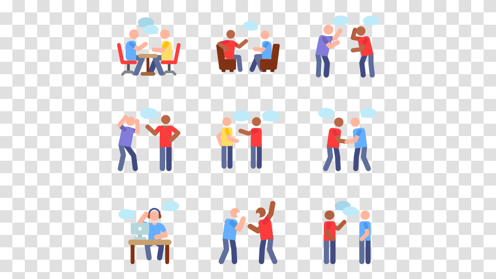 Communication People Icon, Person, Crowd Transparent Png