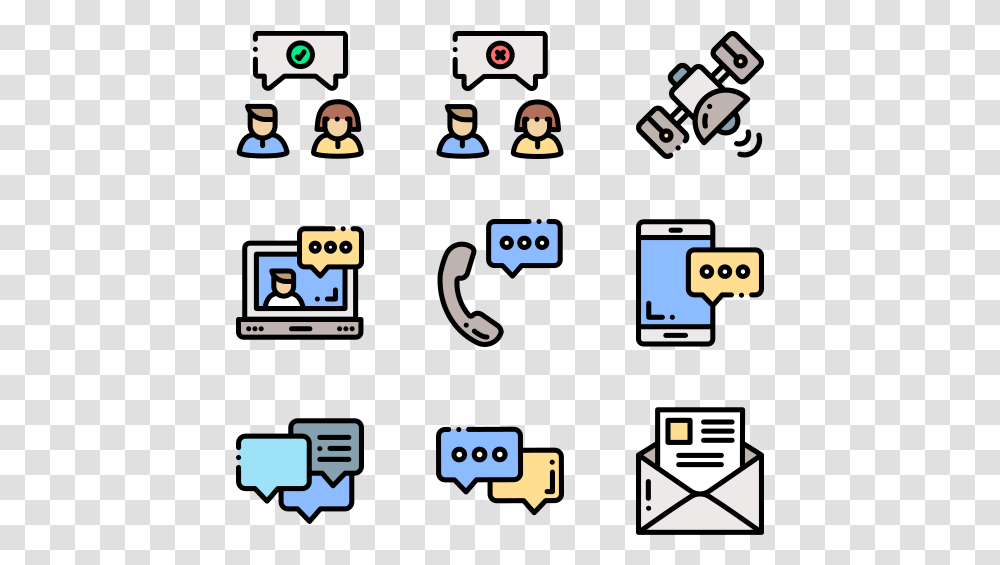 Communication School Vector Icon, Alphabet, Number Transparent Png