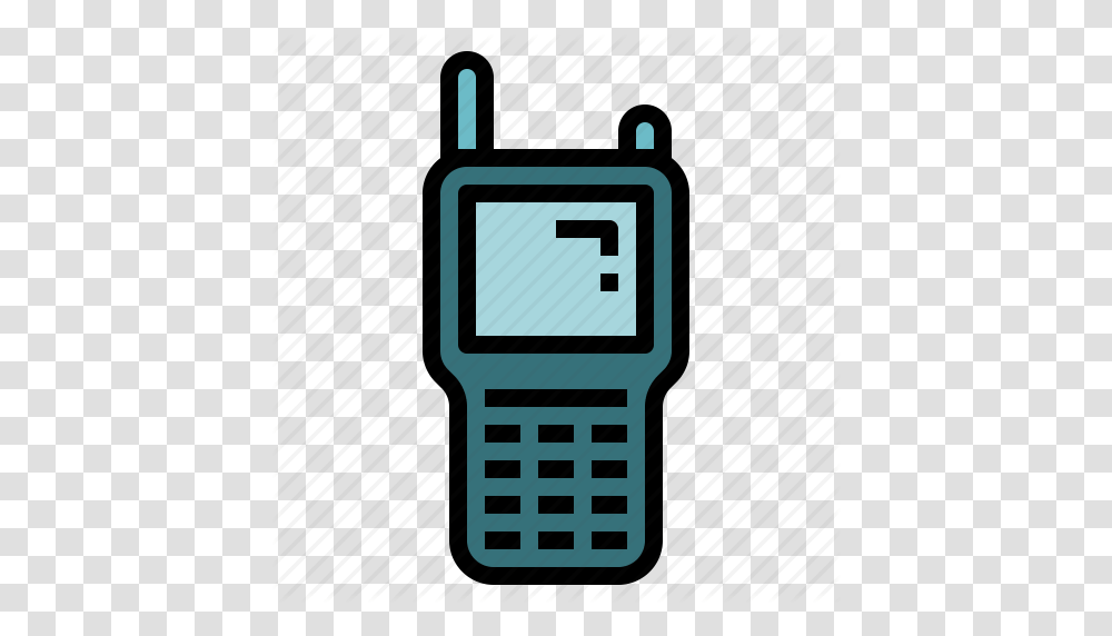 Communication Talkie Walkie Icon, Hand-Held Computer, Electronics, Texting, Mobile Phone Transparent Png