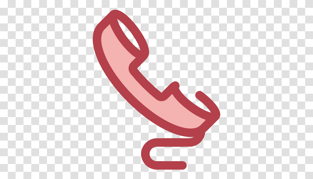 Communications Phone Call Telephone Pink Ohone Call Icon, Stomach, Animal, Interior Design, Indoors Transparent Png