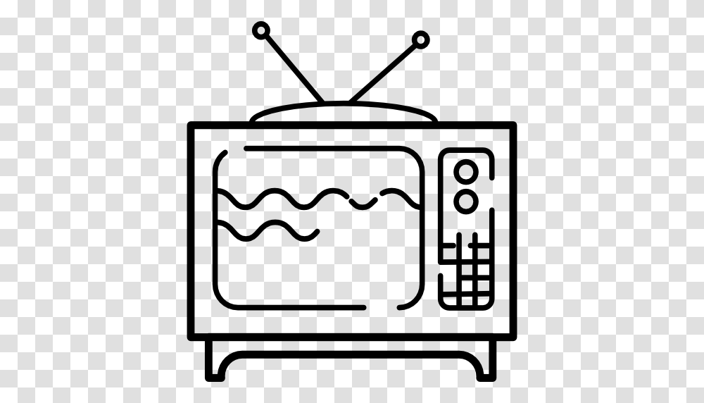 Communications Tv Screen Television Antenna Old Technology, Gray, World Of Warcraft Transparent Png
