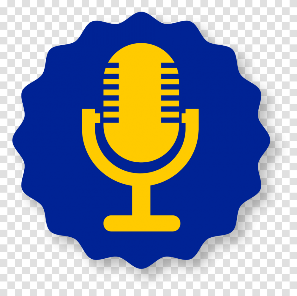 Communicator Of The Year Iabc Southern Region Vector Microphone Icon White, Trophy, Hand, Text, Symbol Transparent Png