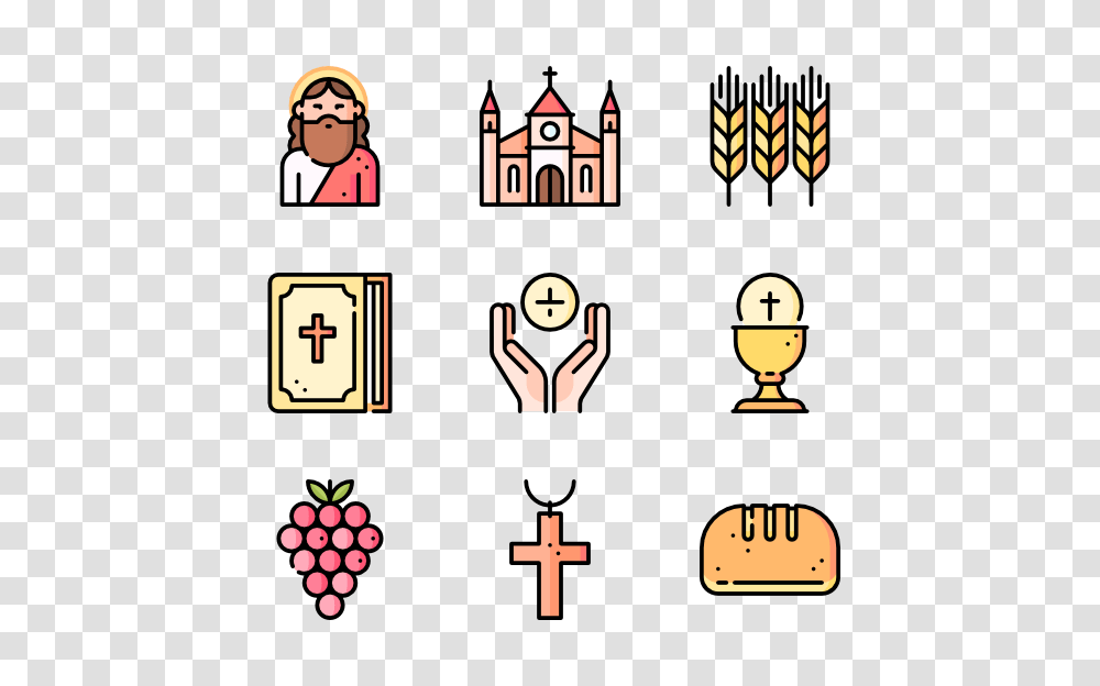 Communion Icon Packs, Number, Person Transparent Png