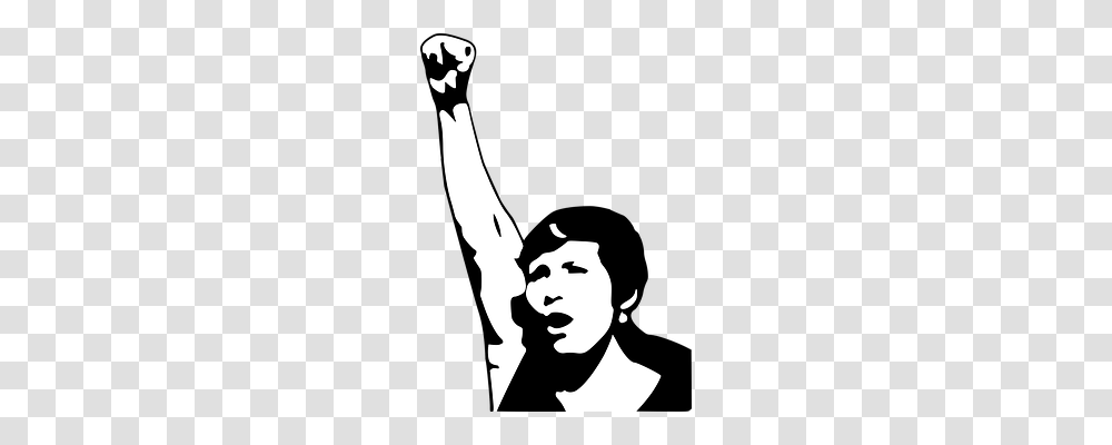 Communism Person, Stencil, Arm Transparent Png
