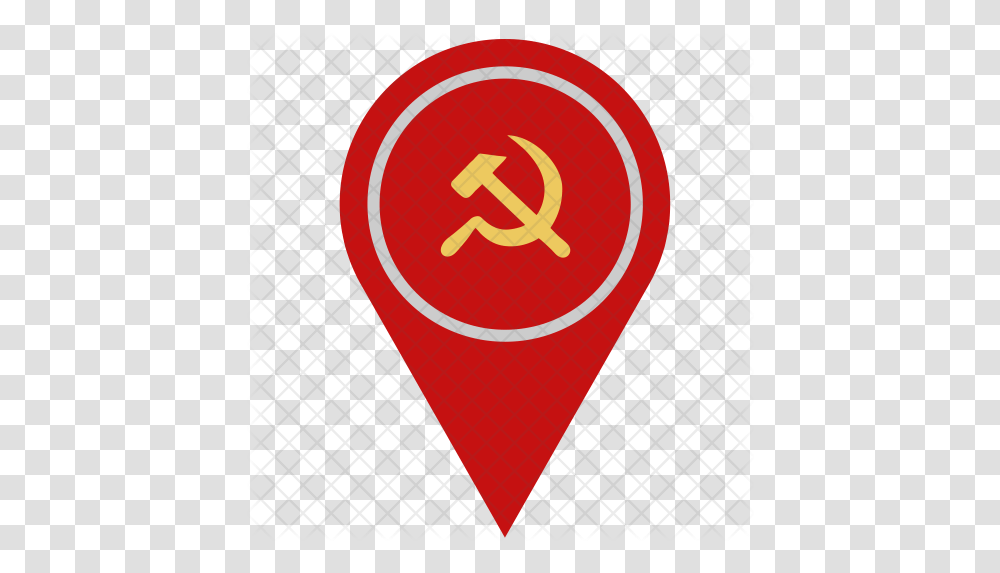 Communism Icon Emblem, Road Sign, Symbol, Hand, Plectrum Transparent Png