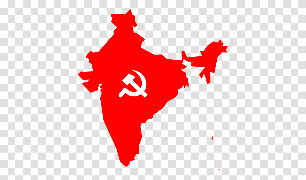 Communist Party Of India Red Flag, Hand, Person, Weapon Transparent Png