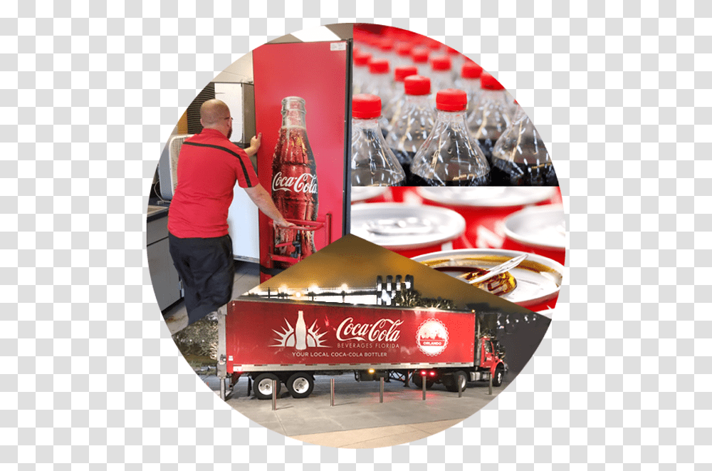 Community Coke Florida Logos, Person, Human, Advertisement, Beverage Transparent Png