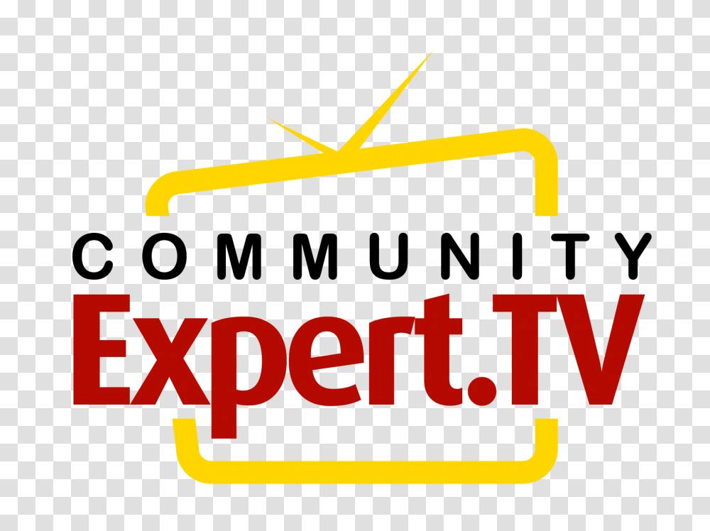 Community Expert Tv Expert Video Interviews And Review Commercials, Label, Sign Transparent Png