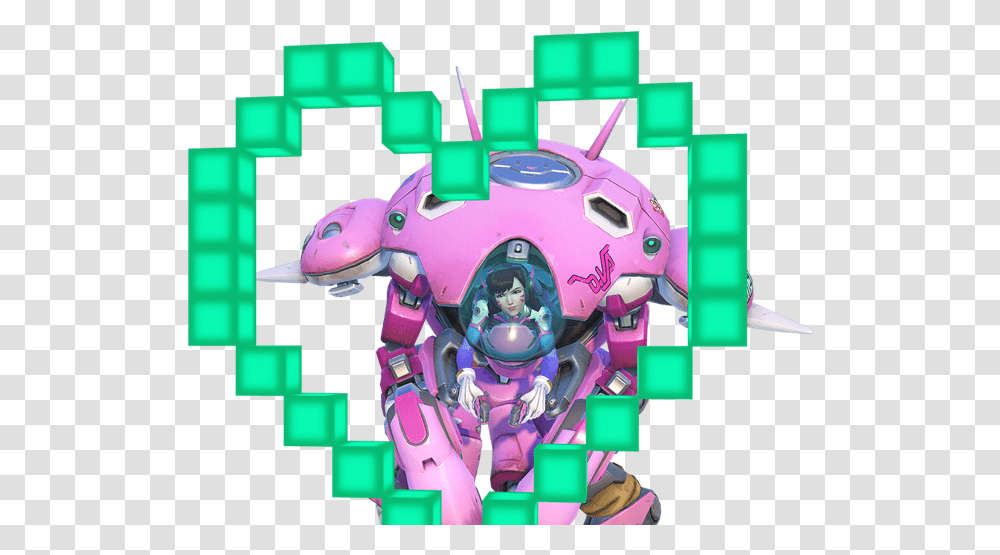 Community Heart Overwatch Fictional Character, Toy, Robot, Graphics Transparent Png