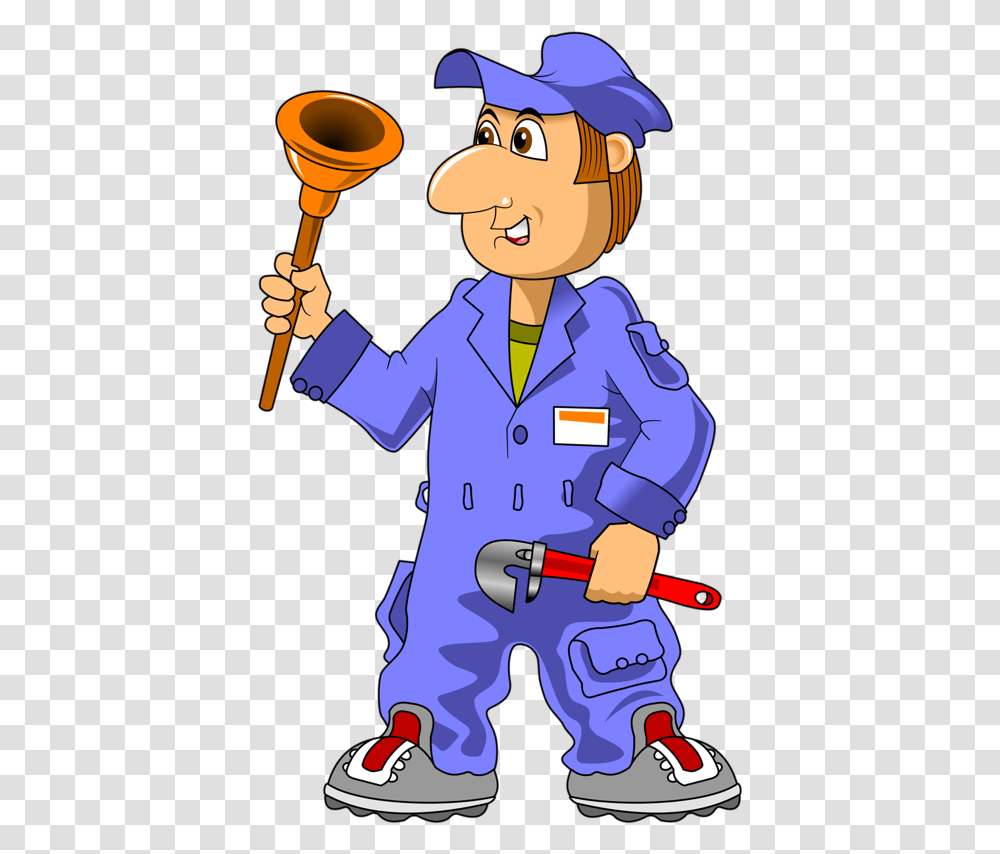 Community Helpers Clipart Plumber Download Community Helpers Plumber Dress, Person, Human, Nurse, Cleaning Transparent Png