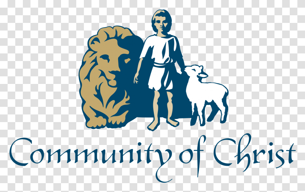 Community Of Christ Church Seal, Person, Sheep, Animal Transparent Png