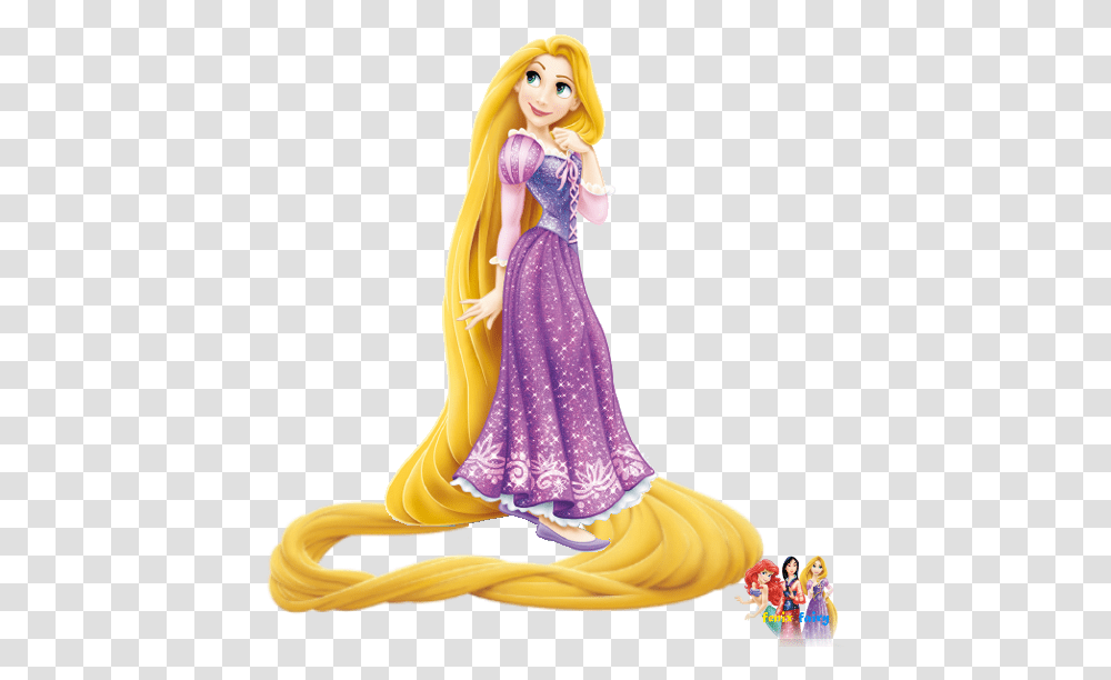 Como Es El Vestido De Rapunzel, Doll, Toy, Barbie, Figurine Transparent Png