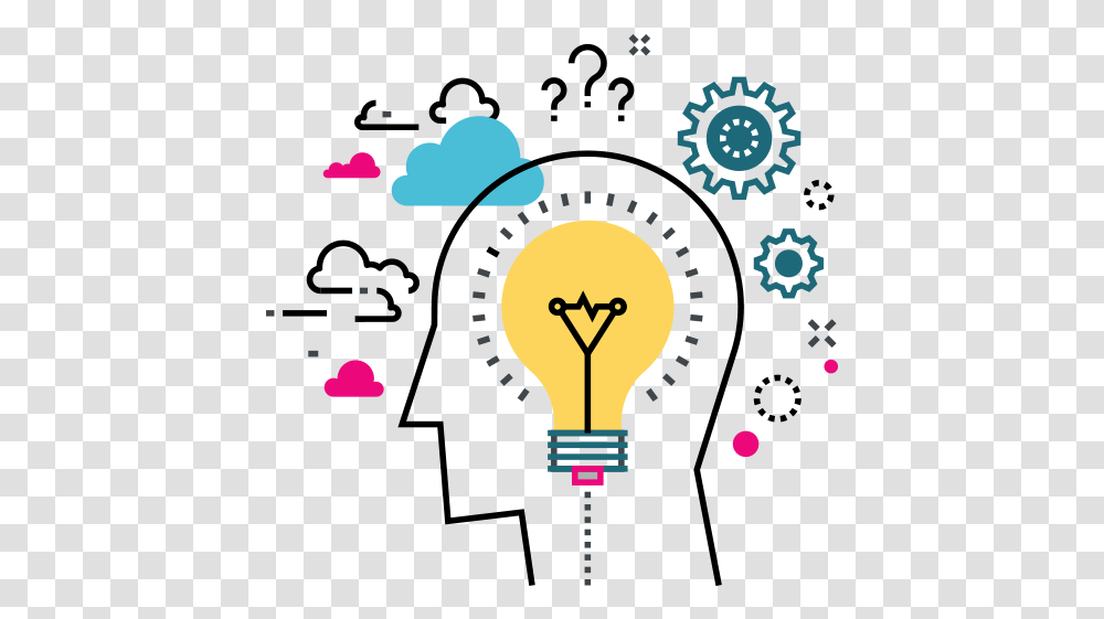 Como Hacer Crecer Negocio Ideas Rentables Cognitive Psychology, Light, Lightbulb, Lighting, Label Transparent Png