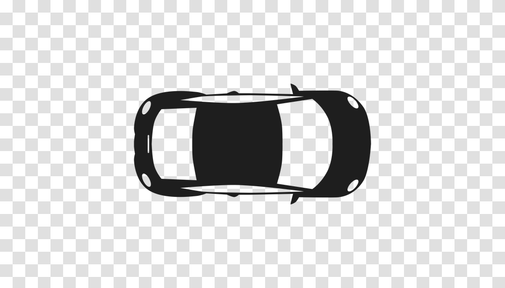Compact Car Top View Silhouette, Camera, Electronics, Accessories, Buckle Transparent Png