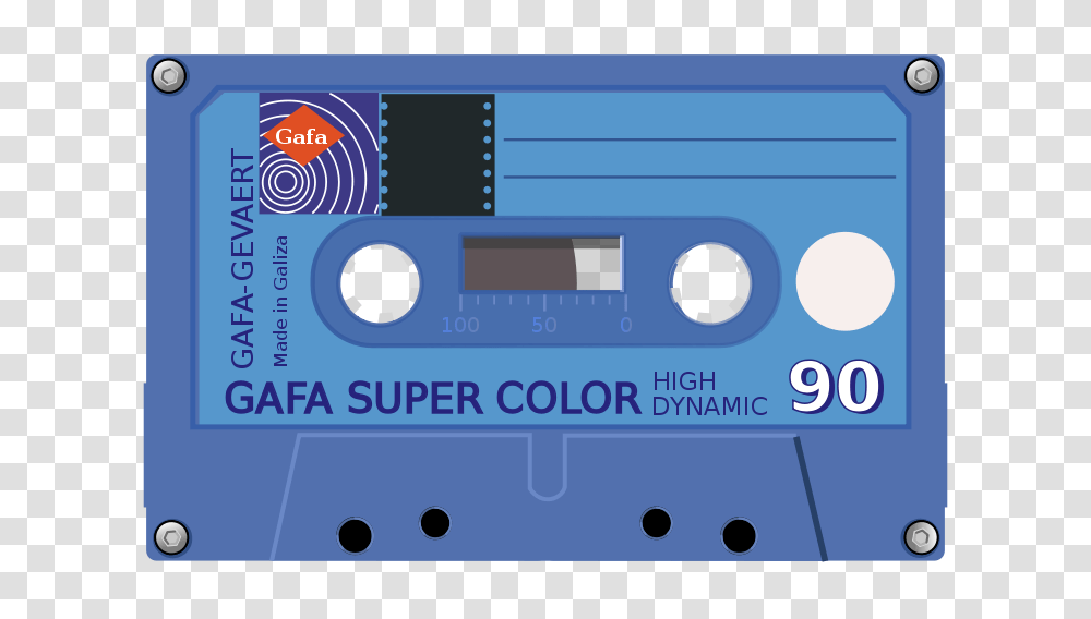 Compact Cassette, Technology, Tape Transparent Png