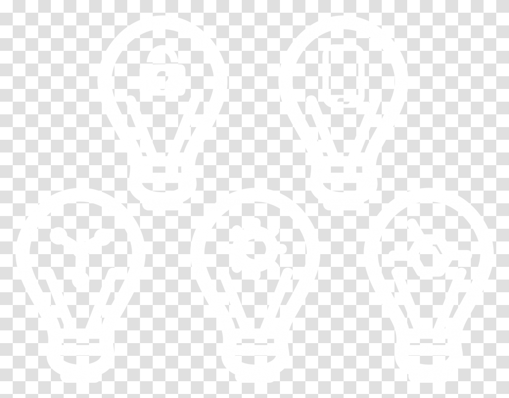 Compact Fluorescent Lamp, Light, Lighting, Lightbulb, Stencil Transparent Png