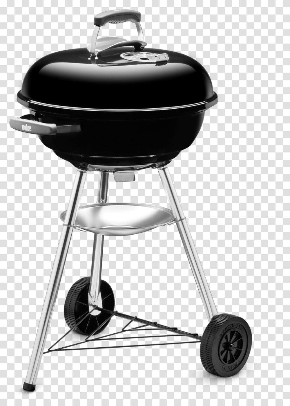 Compact Kettle Charcoal Barbecue 47cm View Weber 47cm Bbq, Furniture, Chair, Bar Stool, Mixer Transparent Png