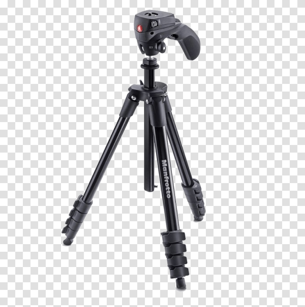 Compact Manfrotto, Tripod Transparent Png