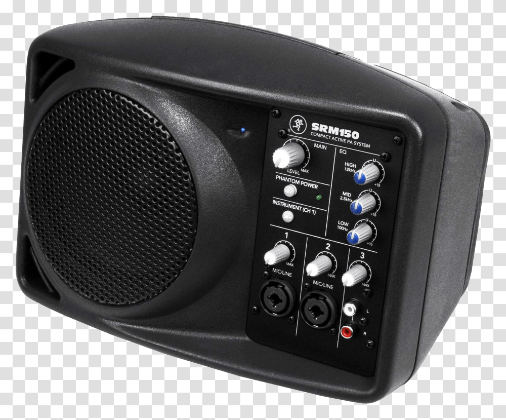 Compact Powered Pa System Mackie, Camera, Electronics, Radio, Speaker Transparent Png