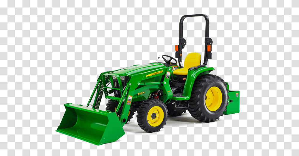 Compact Utility Tractor, Vehicle, Transportation, Bulldozer, Lawn Mower Transparent Png