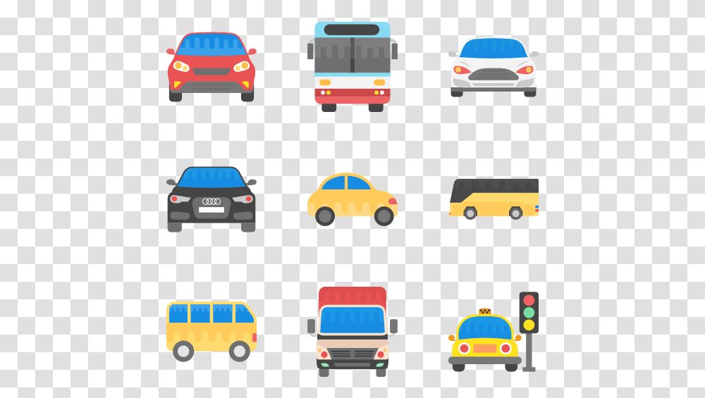 Compact Van, Car, Vehicle, Transportation, Bus Transparent Png