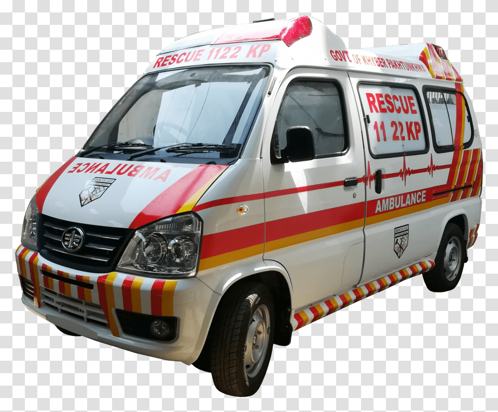 Compact Van, Truck, Vehicle, Transportation, Ambulance Transparent Png