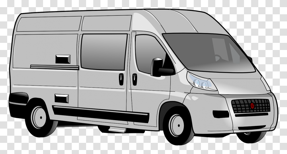 Compact Van, Vehicle, Transportation, Minibus, Caravan Transparent Png