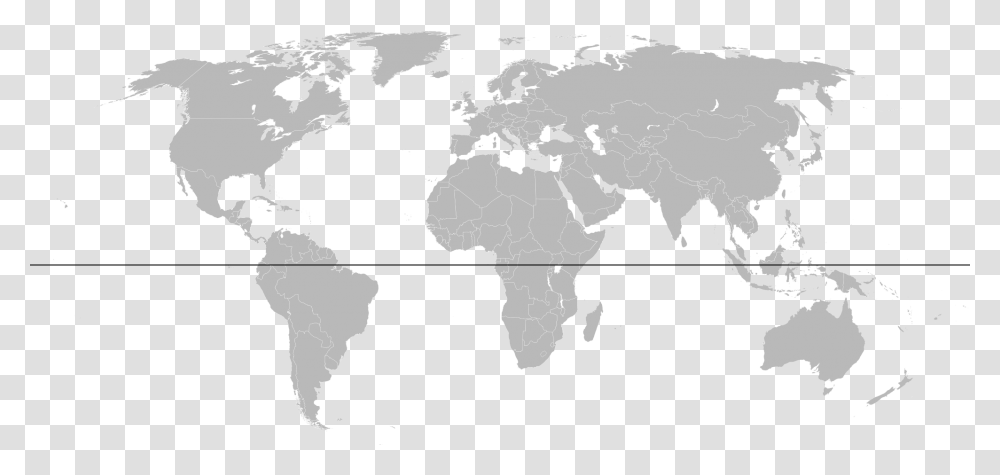 Compact World Map With Equator Svg India To New Zealand Map, Diagram, Plot, Atlas, Astronomy Transparent Png