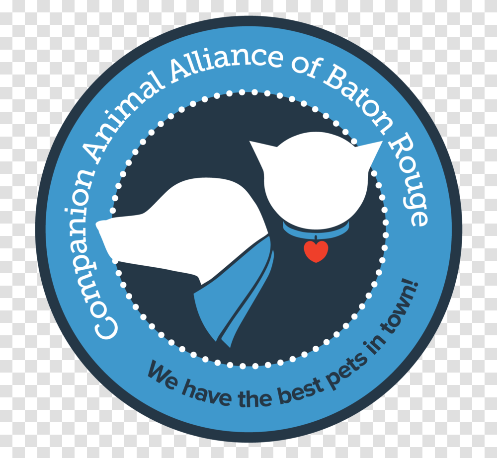 Companion Animal Alliance Companion Animal Alliance Baton Rouge, Logo, Symbol, Trademark, Label Transparent Png