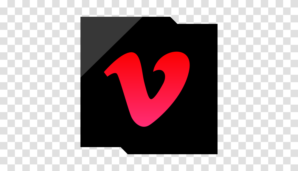 Company Logo Media Social Vimeo Icon, Heart, Label Transparent Png