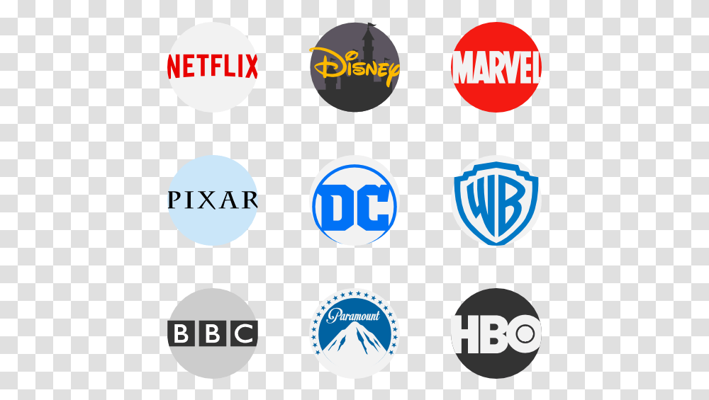 Company Warner Bros Paramount Dc, Logo, Trademark Transparent Png