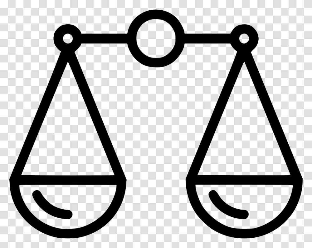 Compare Law Justice Scales Balance Trade Libra Simple, Stencil Transparent Png