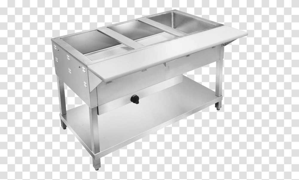 Compartment Steam Table, Furniture, Tabletop, Drawer, Coffee Table Transparent Png